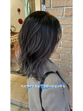 サロンドミルク 原宿(salon de MiLK) サロンドミルク ハイライトグラデーション