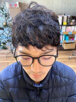 トイ(Toy)&nbsp;くせ毛風無造作メンズショート