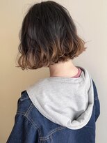 トップヘアーラウンジ 知立(TOP HAIR Lounge) 毛先カラーでオシャレボブ