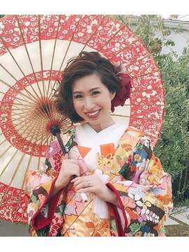 ランコントレ 千代 結婚式御着付け