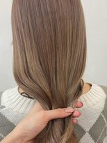 ビューティーヘア ケア 東尾道店(beauty Hair Care) ブリーチオンカ ラー／透明感のあるベージュカラー