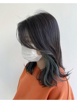 ヘアメイク オブジェ(hair make objet) インナー グリーン