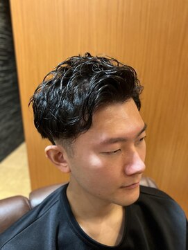ヘアモード キクチ 銀座店 73ツーブロックパーマ 銀座理容室