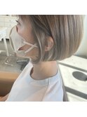 脱白髪染め/インナーカラー/30代/40代/50代