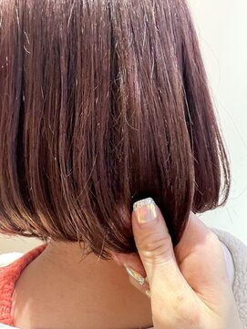 カムバイネオリーブ 溝の口店(Cam by neolive) ブリーチなし　ピンクベージュ