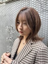 ロンド ストラーダ 心斎橋(Lond strada)&nbsp;シルキーベージュ×グレージュカラー【髪質改善/縮毛矯正】