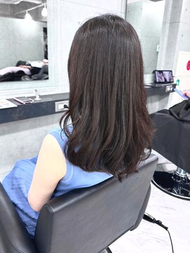 エンディアリング 東銀座(Endearing) 斜めバング/グレージュカラー/デザインカラー/眉毛/銀座/東銀座