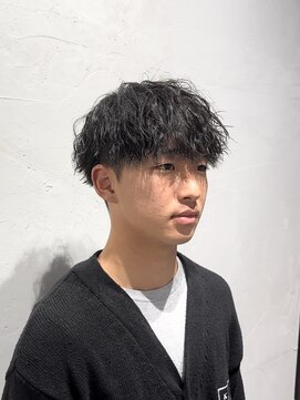 ガオプロデュースバイレボ(gao produced by revo) 【曽我尾真生】ツイストスパイラル/メンズパーマ/マッシュパーマ