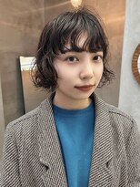 テトヘアー(teto hair) ボブパーマ　くせ毛風　タイトくるくる