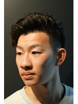 銀座 シノ 本店(shino)&nbsp;かき上げショート×ニュアンスパーマ