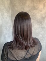 ウィート(wheat)&nbsp;ボルドーベージュ×外ハネ