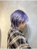 ウルフヘア/ブルージュ/マッシュレイヤー［渋谷/前髪カット］