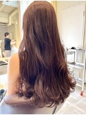 ロングヘア ブラウン
