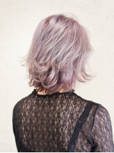 【今里本店大人気カラーメニュー☆】ダブルカラー×圧倒的な根元からの透明感♪14300円～