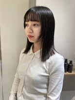 ぱつっとミディアム