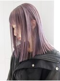 秋色ピンクグレープフルーツピンクヘアー_ba361582