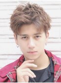 梅田スパイキーショートビジネスショート刈り上げフェード30代
