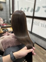 ナチュラル 名取店(Natural)&nbsp;魔法の縮毛矯正「ケアルーガ」×艶髪カラー