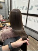 魔法の縮毛矯正「ケアルーガ」×艶髪カラー