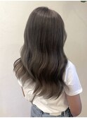 ミルクティーベージュハイトーンブリーチダブルカラー佐賀