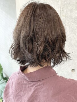 モリオ(morio) <ふわふわボブ大人ボブパーマゆるふわニュアンスパーマ30代40代1