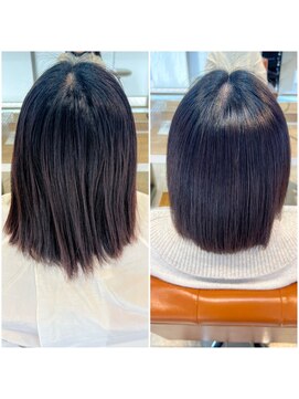 スープル オザキヤマ(SOUPLE.ozakiyama) 【髪質改善x縮毛矯正】SILKストレート