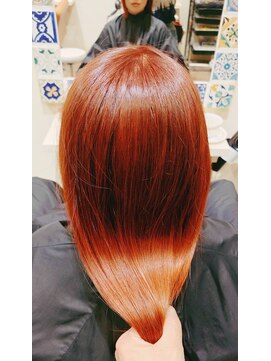 ランプヘアー(LAMP HAIR) 20代30代ブリーチなし大人可愛いピレンジストレートロング