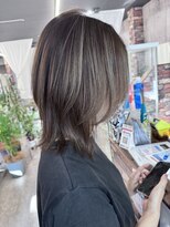 ルーナヘアー(LUNA hair)&nbsp;ハイライト 白髪ぼかし レイヤー カット カラー30代40代50代60代