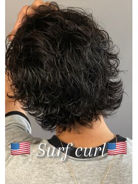 リア(Li'a) サーフカール×グランジパーマ×名古屋サーフカール