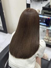 ウェーブス 大宮西口店(wave's) レディース/ブリーチカラー/チョコブラウン/上村