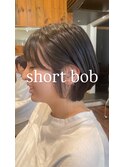 丸みボブ