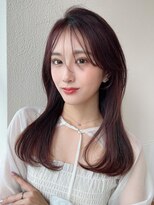 アフロート エル 錦糸町(AFLOAT L)&nbsp;2wayバングでイメチェン！顔まわりレイヤーくびれヘアが人気