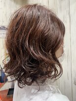 オリバー 諫早店(ORiVER)&nbsp;大きめしっかりパーマ：カラー