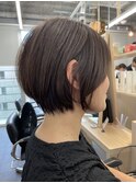 コンパクトショートパーマショートボブニュアンスパーマ横浜