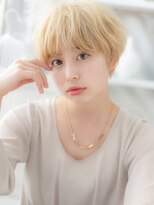 モッズヘア 越谷(mod's hair) ハイトーンカラー韓国風小顔マッシュパーマh4越谷10代20代30代