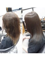 ヘアテリア リュウ 大塚(hair teria ryu) 縮毛矯正/髪質改善縮毛矯正/前髪縮毛矯正/表面ハーフ矯正