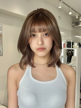 オニキス 原宿(ONYX) e125髪質改善ストレートレイヤーボブカット前髪カット縮毛矯正