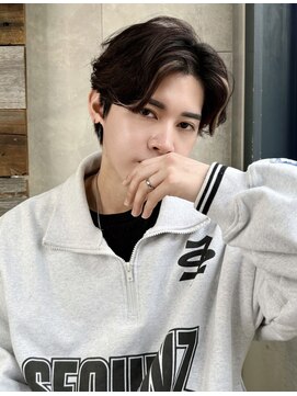 トルネード(TORNADO) フェザーパーマ ハイライト センターパートt119