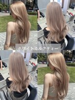 ボタン ハカタ(VOTAN hakata)&nbsp;北橋流空／ブリーチカラー/ミルクティーカラー