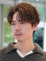 フィフス 札幌大通(fifth)&nbsp;札幌ニュアンスパーマセンターパートカルマパーマ微分け毛流れ