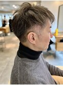 本八幡×メンズ×大人男性×白髪ぼかし