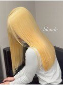 17936ホワイトブロン抜きっぱなしブリーチミディアムレイヤー