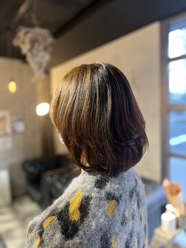 サンカリ 真法院店(SANKARI) 【上品レイヤーボブ】