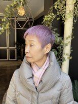 シファー(～Cifer)&nbsp;【翔】白髪ぼかし大人カッコ良いマダムベリーショート50代60代