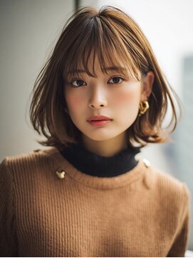 ダル 渋谷/表参道(DAL.) 大人女子/ボブ/ワンレン/ショコラベージュ/ボブレイヤー