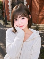 トウメイ 原宿(toumay.) アイドル/ぱっつん/シースルーバング/おくれ毛/小顔/顔周り