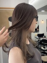 シベルバレー 横浜(sibell)&nbsp;ロングレイヤーカット顔周りレイヤーウルフハッシュカット韓国