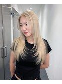 【広島レイヤーカット】ダブルカラー×ロングレイヤー
