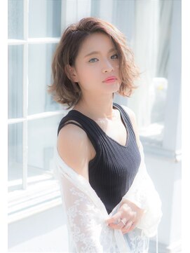 ミエル ヘア 新宿(miel hair) 【miel hair 新宿】大人かわいいクラシカルなニュアンスパーマ♪