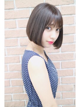 サロンドミルク 原宿(salon de MiLK) 【salon de MiLK 原宿】ワンカール×ショートボブ